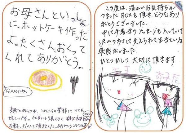 お礼の手紙
